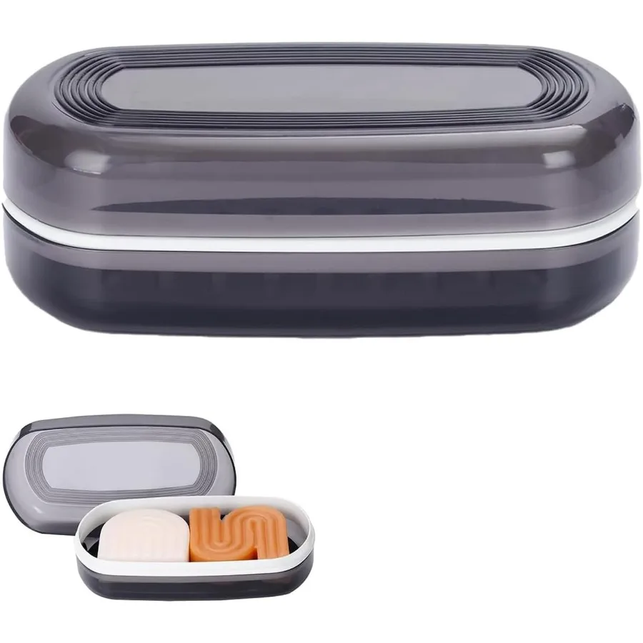 Shampoo Bar and Conditioner Holder with Drainage