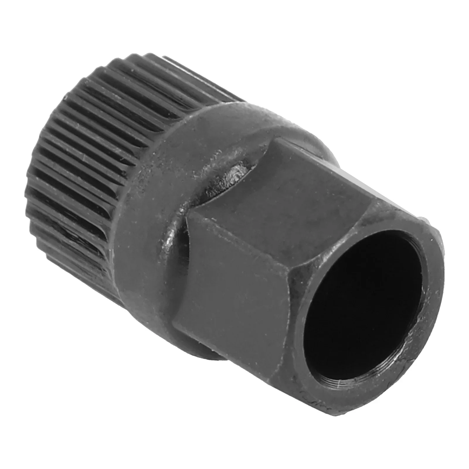 1x Generator Pulley Removal Tool Fit For Removal And Installation Of Pulley With Free-wheel Metal Black Special Disassembly Tool