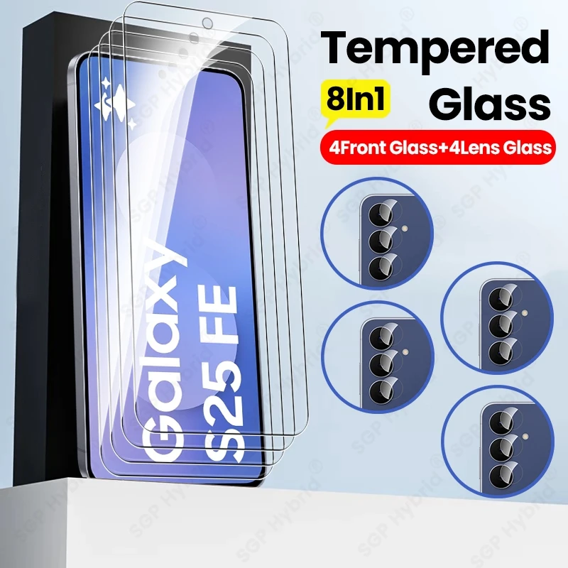 Premium 9H Tempered Glass Camera Lens & Screen Protector