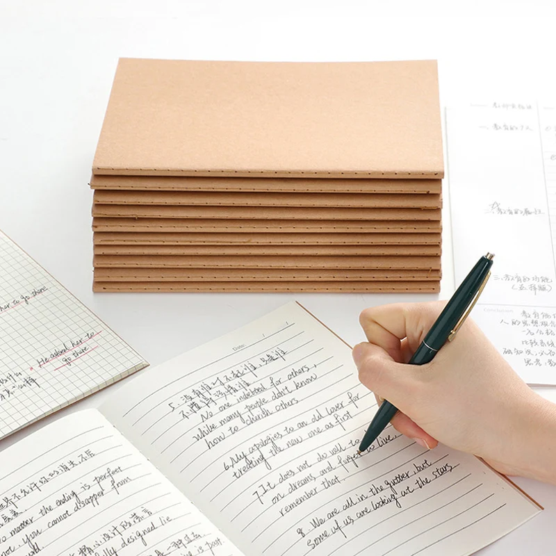 A4 Kraft Paper Notebooks 5