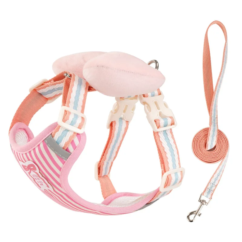 All-Season No-Pull Dog Harness with Bow