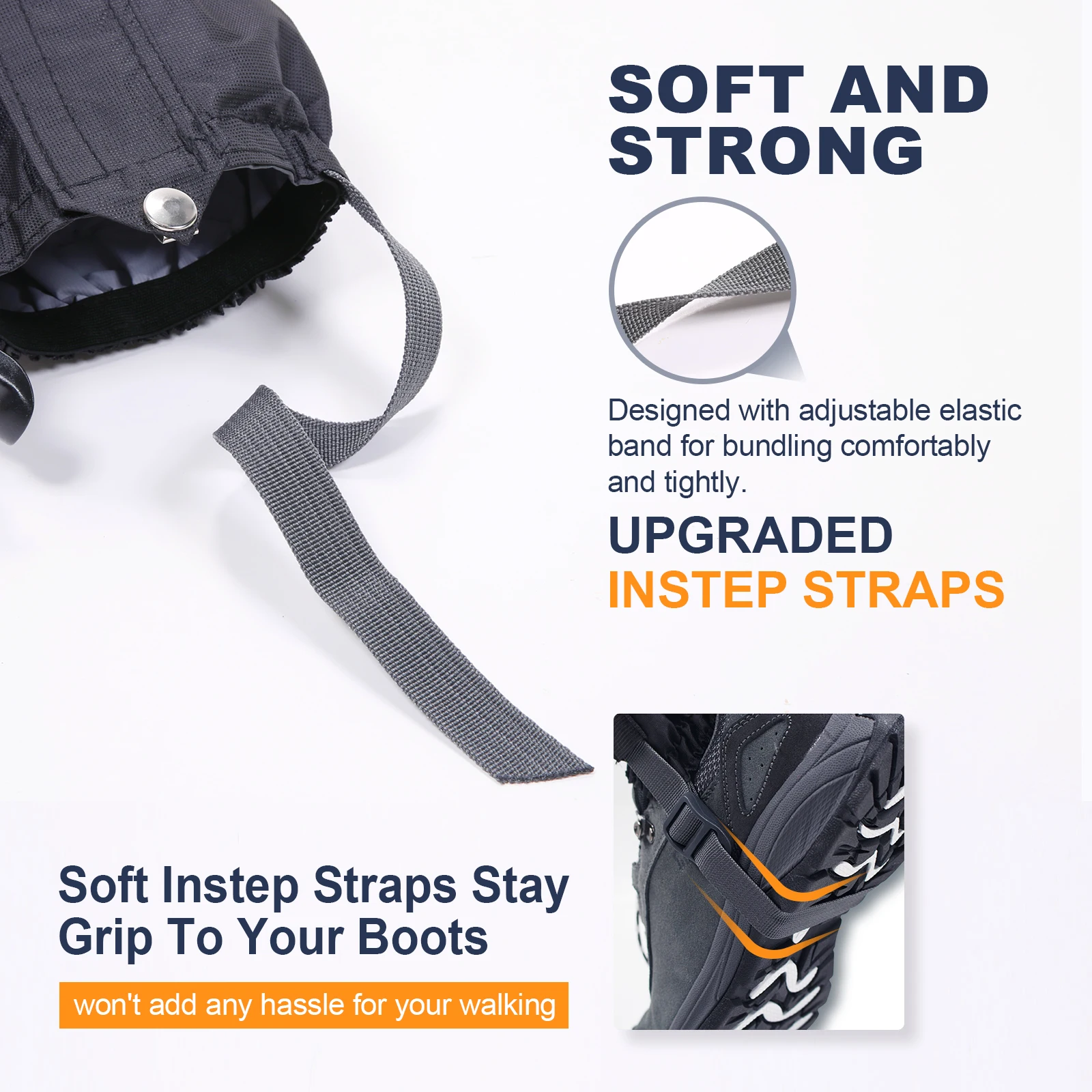 Waterproof Outdoor Hiking Gaiters 5