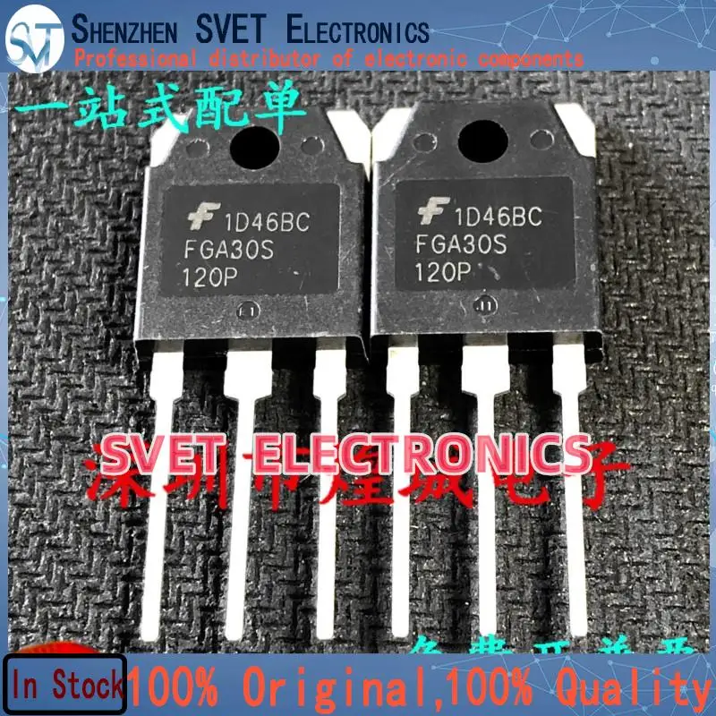 Produktbild von 5 Stück FGA30S120P IGBT TO-3P – 60A, 1300V, Geeignet Für Induktionskochfelder