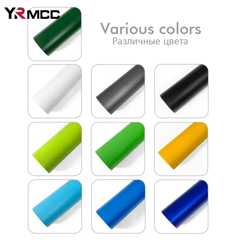 Car Matte Sticker Color Change Film Auto Styling Decals Cars Decoration Wrap Vinyl Self Adhesive Film Air Bubble Free Car Body
