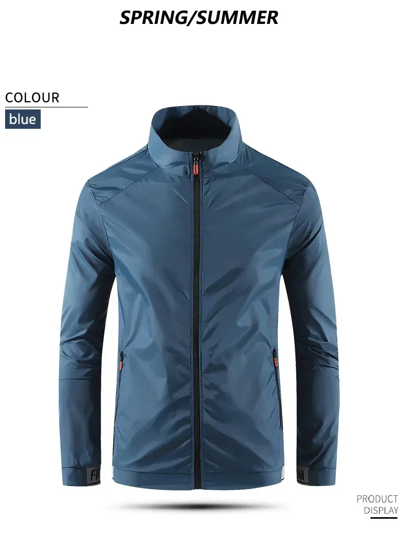 Waterproof Hiking Jacket - Quick Dry Sun Protection Outerwear for Camping  Fishing