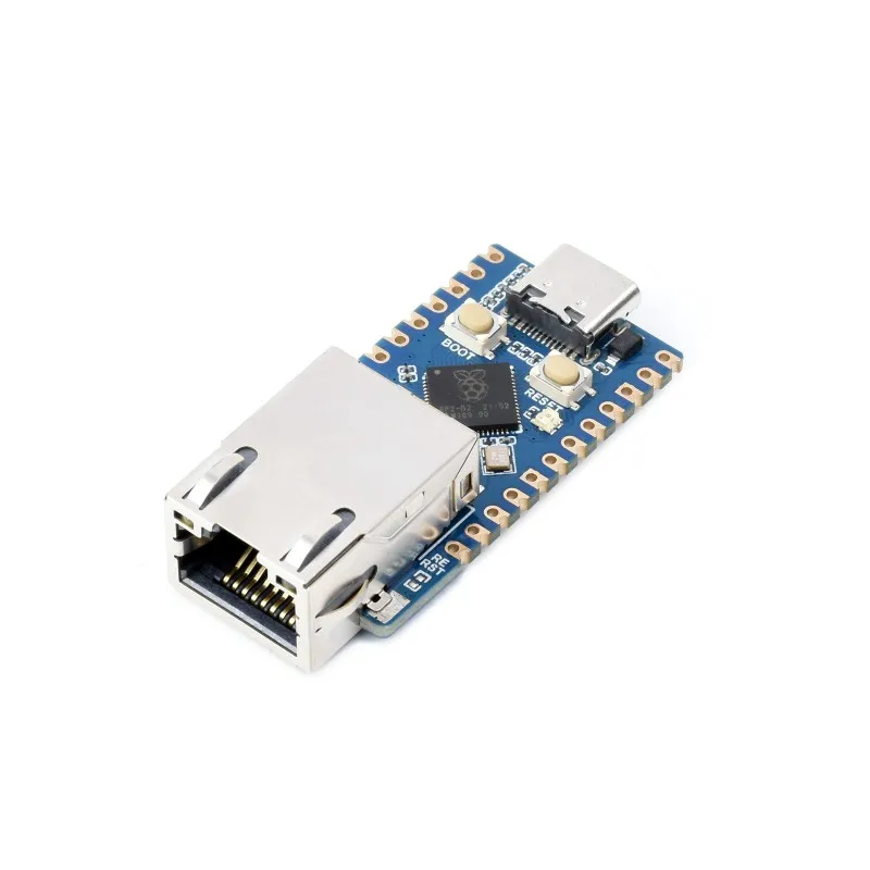 

Плата разработки Waveshare RP2040-ETH Mini, модуль порта Ethernet RP2040, на основе официального двухъядерного процессора RP2040