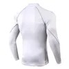 Men Compression Long Sleeve T Shirt Sportswear Male Skinny Tshirt Elastic Track Tracksuit Clothing Gyms Fitness T-shirt For Men 3