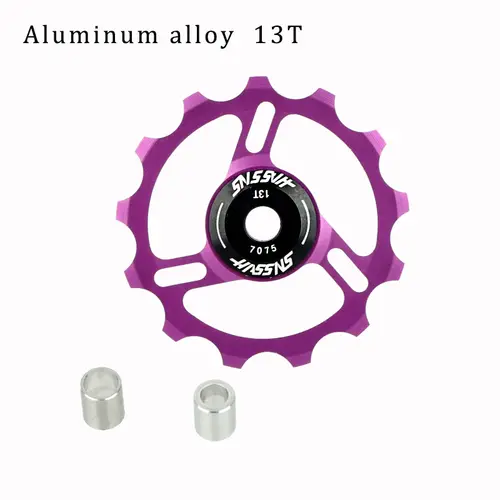 HASSNS Mtb Pulleys Bicycle Derailleur Metal Ceramics Bearing Road Mountain Bike Rear Derailleur Pulley Wheel 11T 13T Cycling - Image 11