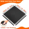 8/16 Pcs Fitness Mat Set EVA Foam Puzzle Floor Mats High Density Interlocking Tiles Suitable for Home Gyms Treadmill Areas 5