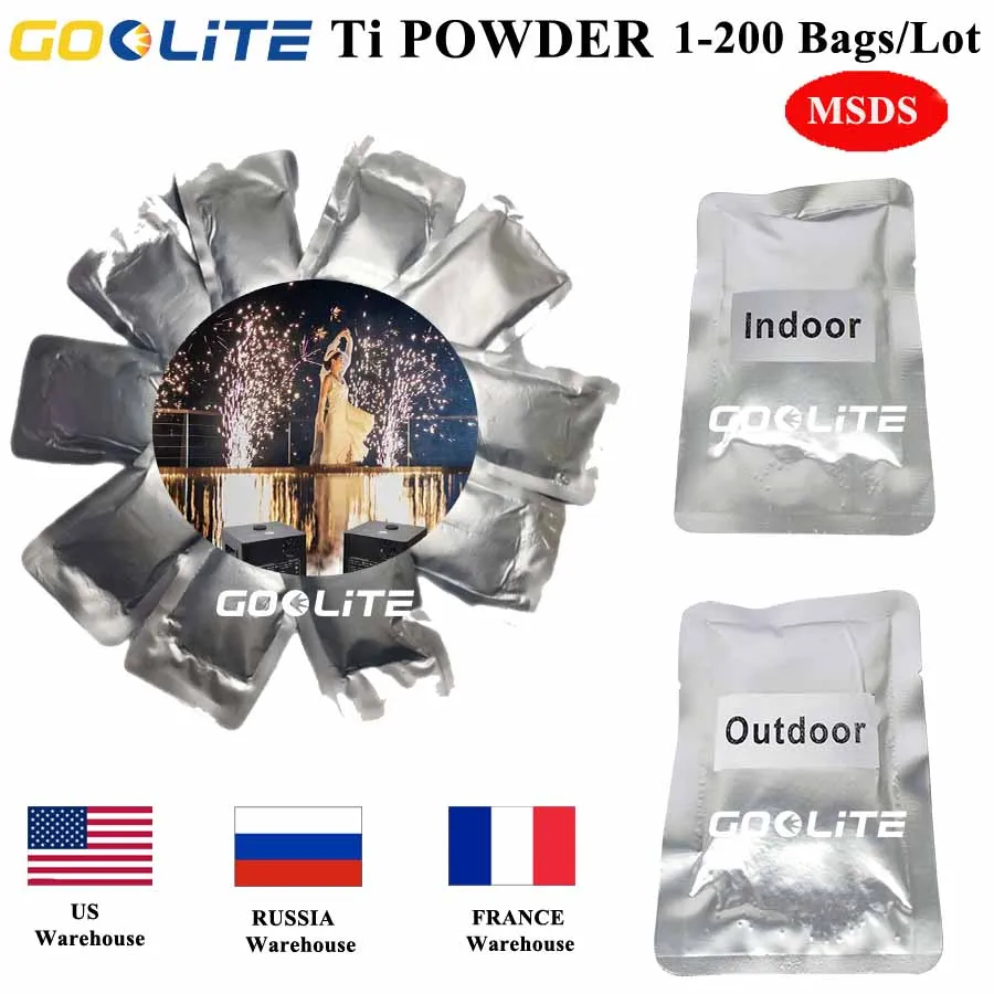 200g Titanium Powder for Cold Spark Machines
