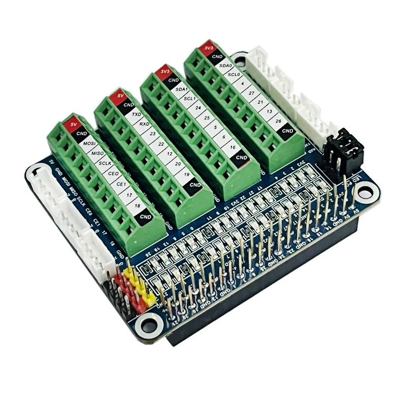 

Raspberry Pi PCF8591 expansion board LED test board GPIO IO ADC/DCA Sensor Beginner board