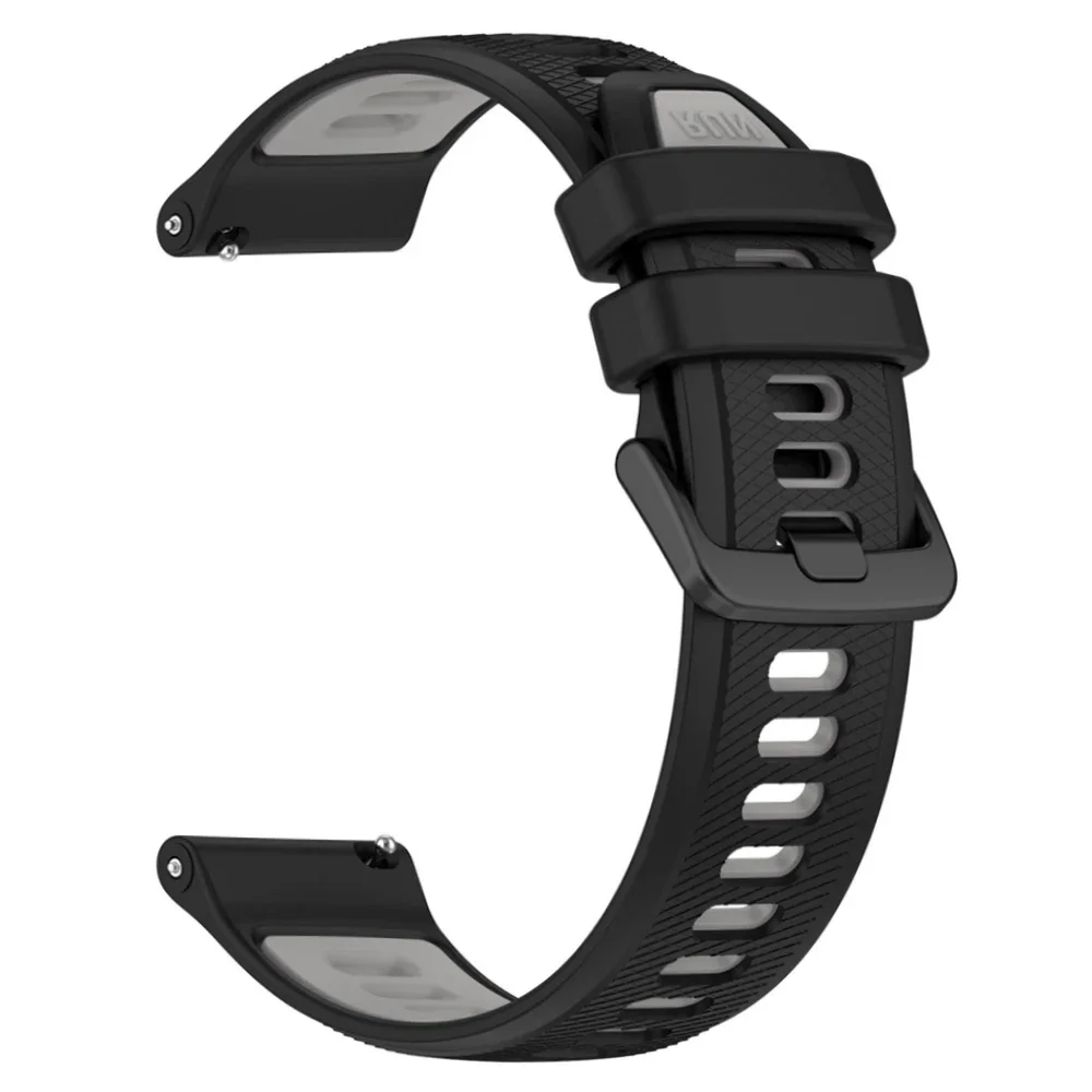 Dual-Color Silicone Watch Strap Replacement - Premium Quality Bracelet