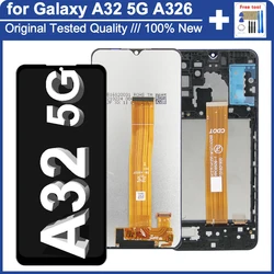 New Tested LCD for Samsung Galaxy A32 5G A326 LCD Display Touch Screen Replacement for Samsung A32 Screen Display SM-A326B A326U