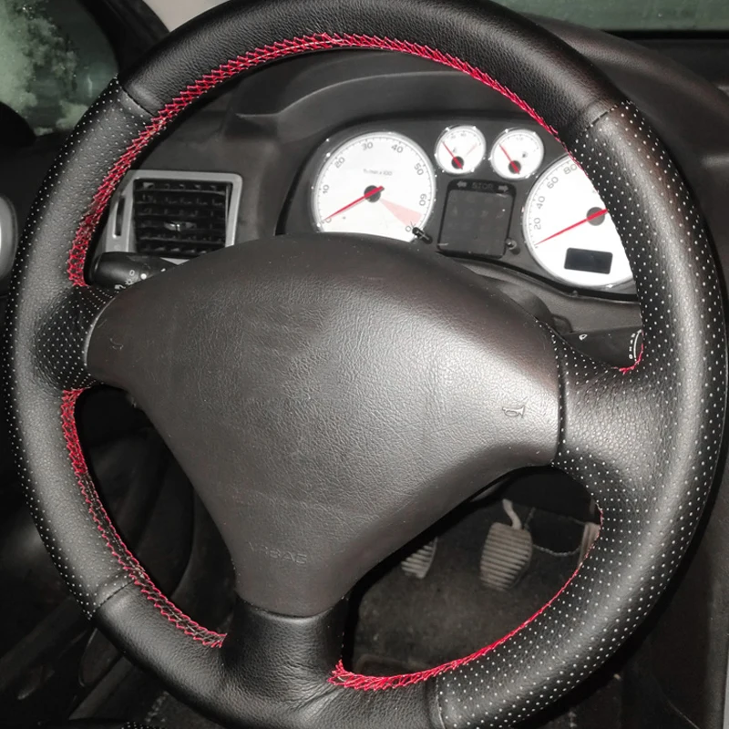

Перфорированный кожаный чехол для Peugeot 307 2001-2008 307 SW 2005-2008