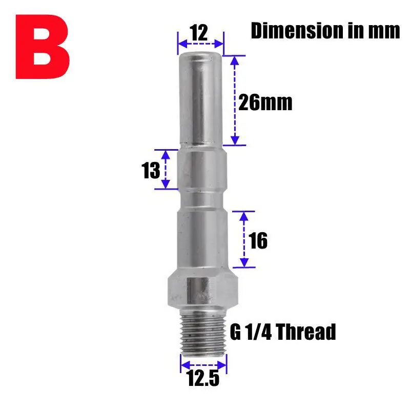 Quick Release Coupling Fitting Connector For Nilfisk Alto KEW Wap Calm AR IPC Portotecnica Wash Gun Lance Adapter 3