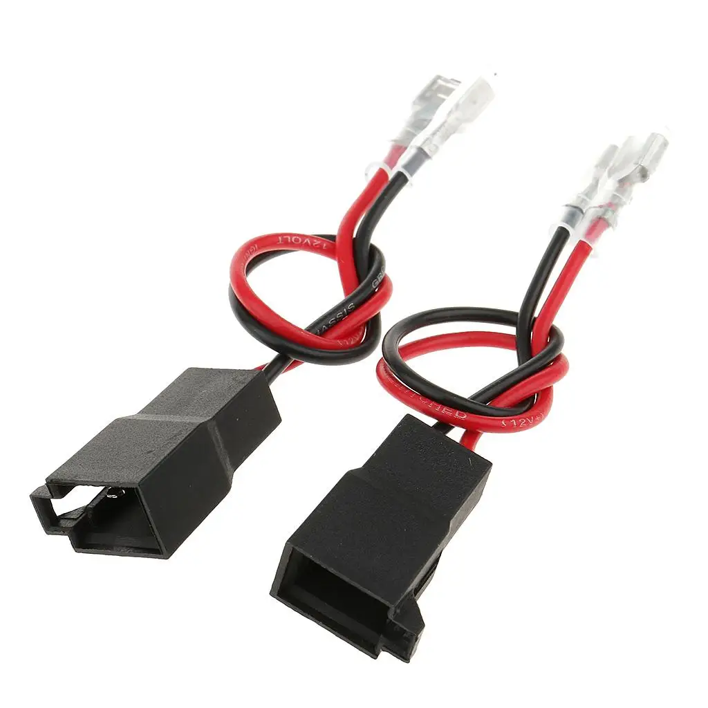 Car Audio Speaker Wiring Harness Adapter Connector 2 Pcs PC2-805 For Audi VW Etc ABS Plastic Car Audio Accessory
