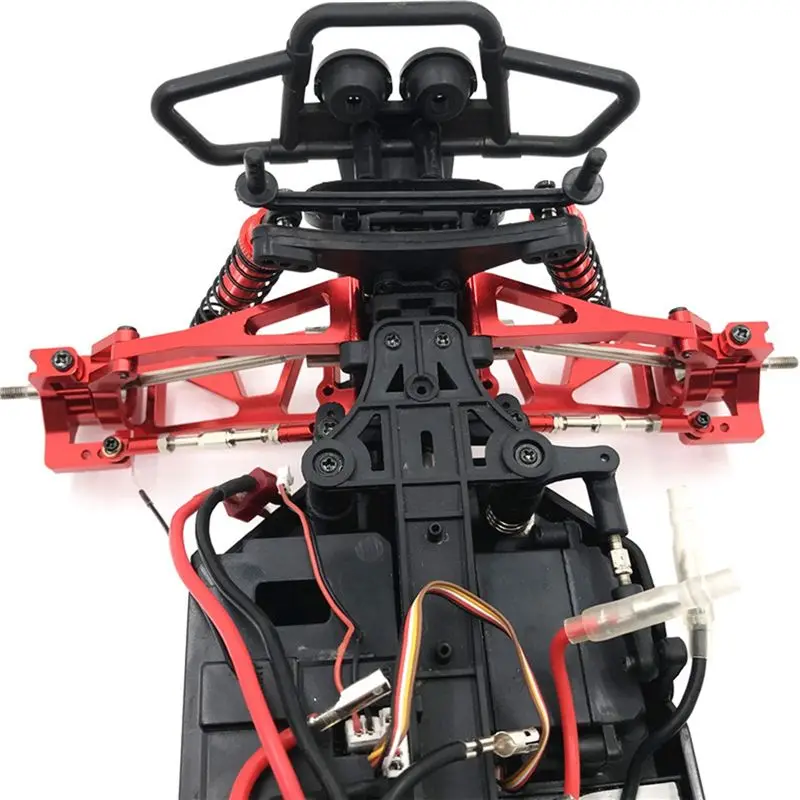 Y22A-1 Wltoys 104009 104016 104018 12401 12402-A 12404 12409 액세서리, 2용 금속 전면 하부 서스펜션 세트