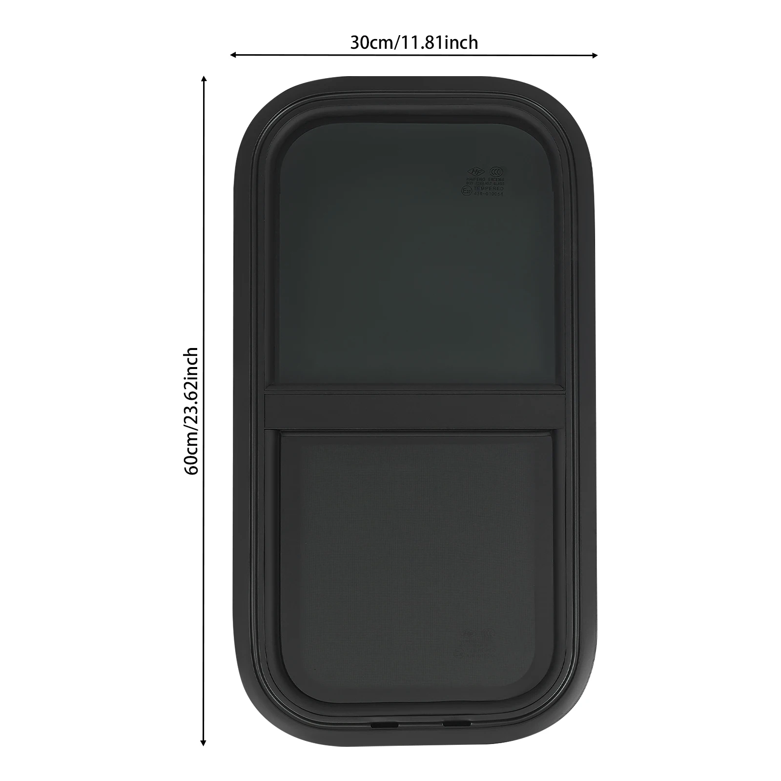 Schiebefenster für Wohnmobile, 300 x 400 mm/300 x 550 mm/300 x 600 mm, Wohnwagen-Lüftungsfenster, Insektenschutz – Detail 4