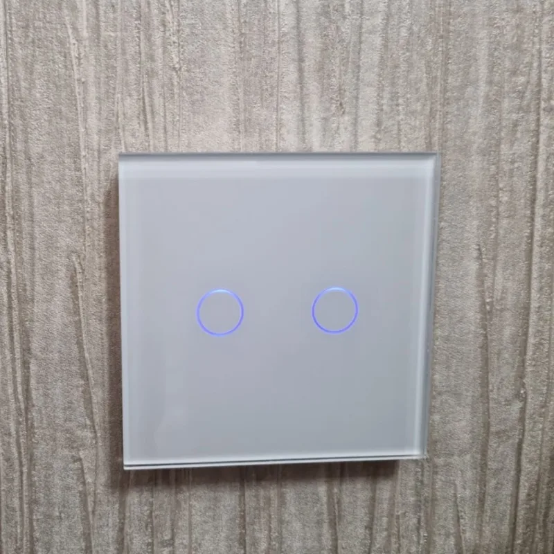 Bingoelec 지그비 스위치, 중성선 스마트 조명 스위치, 유리 패널 인터럽터, 투야 알렉사 스마트 홈 앱 제어