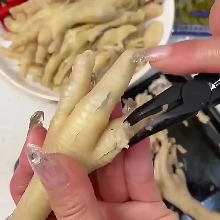 Hühnerfuß-Entbeiner Zange - Praktischer Knochenentferner Für Die Küche