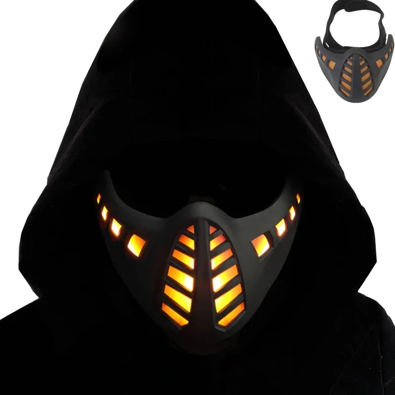 Maschera Protettiva Paintball Full Face - Antiappannamento, Regolabile, Per CS, Halloween