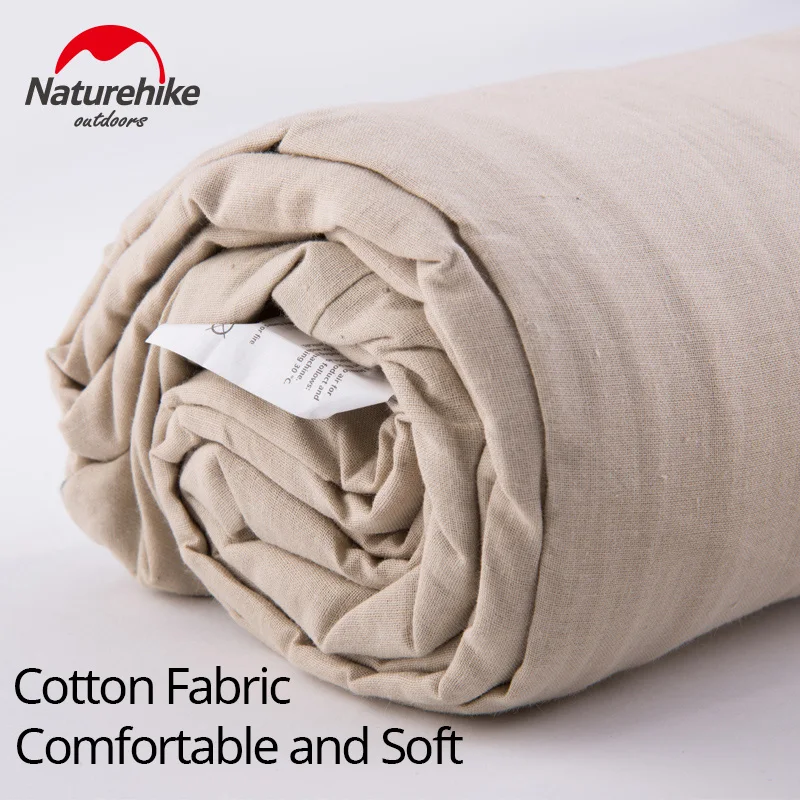 Naturehike Sleeping Bag Liner All Cotton Splicable Ultralight Portable Outdoor Camp Travel Hotel Bed Sheets sleeping bag liner