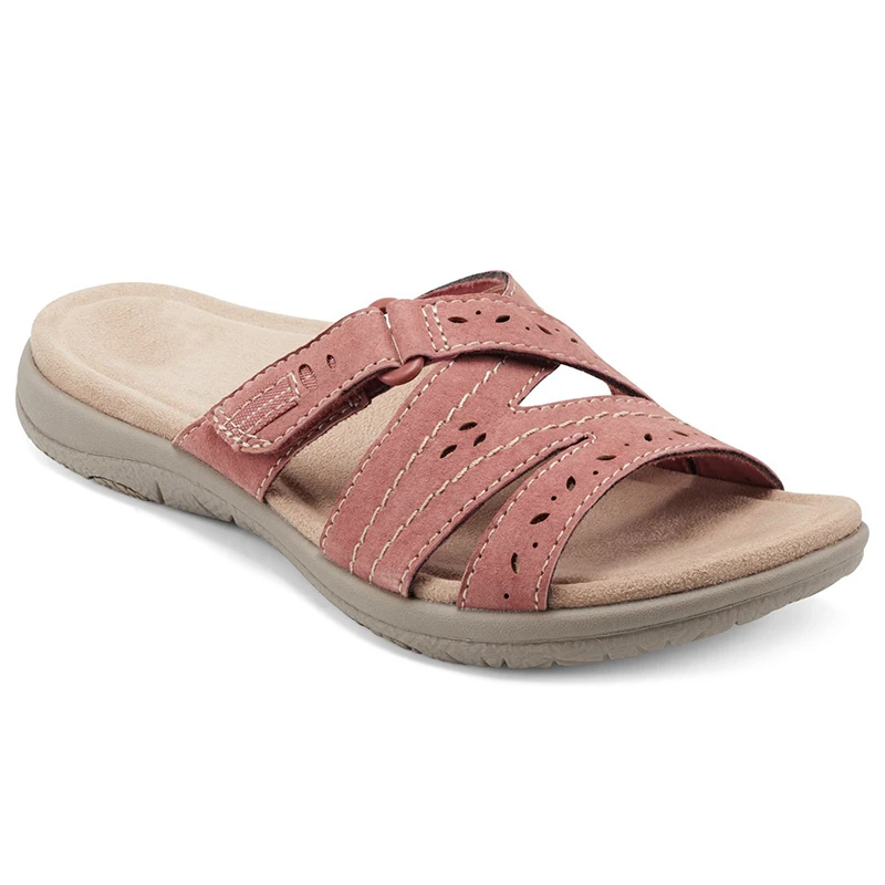 Women's Sandals Soft Bottom Low Heels Sandals 2025 Summer Shoes Woman Slippers Women Summer Footwear Female Chaussures Femme