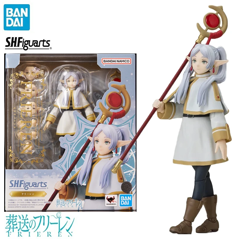 

В наличии BANDAI S.H. Фигуртс фриэрен на похоронах, 14 см, аниме фигурка, модель, фигурки, коллекционная игрушка