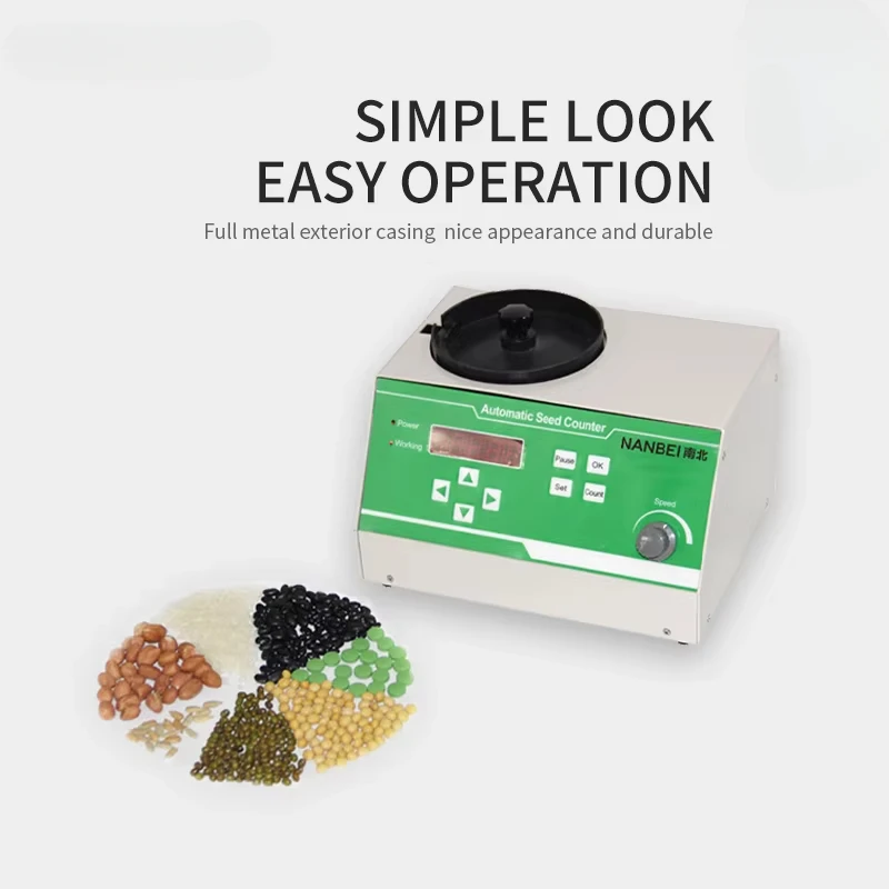 SLY-C Automatic Seed Counter Counting Machine for Grains Coun Rice Wheat etc Var