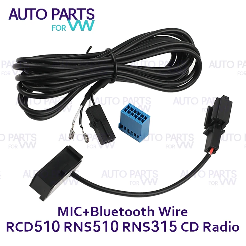 Per Vw Mqb Rcd510 Rns510 Rns315 Cd Radio Modulo Compatibile Bluetooth Mic Per Dispositivo Vivavoce