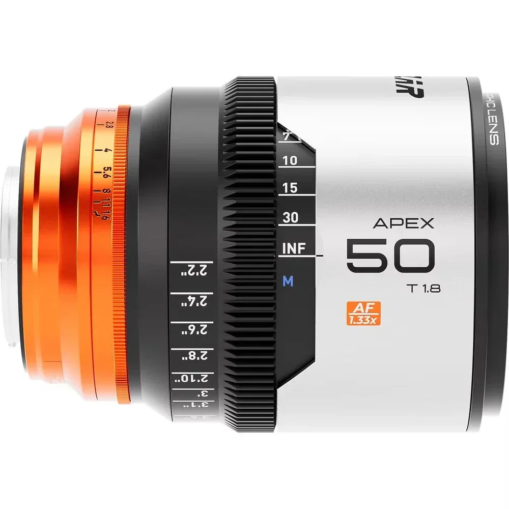 그레이트 조이 블라자르 렌즈 에이펙스 50mm T1.8 1.33X S35 자동 초점 아나모픽 렌즈 ? E 마운트용