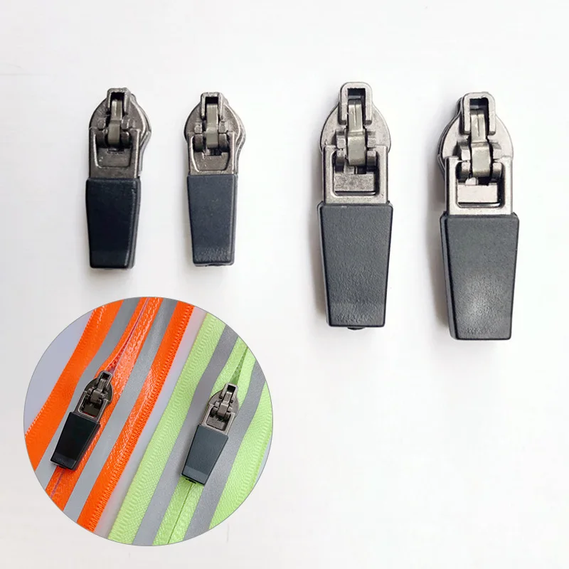 10pcs35ReverseZipperSliderHeadsWaterproofZipperInvisible