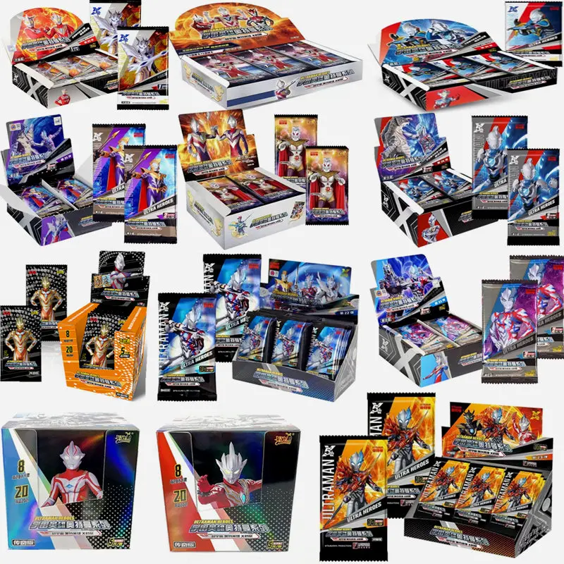 

Ultraman Card Anime Ultraman Collection Rare Battle Cards Box Flash Cards Zero SP Game Cards Birthday Gifts for Child Toy Hobby