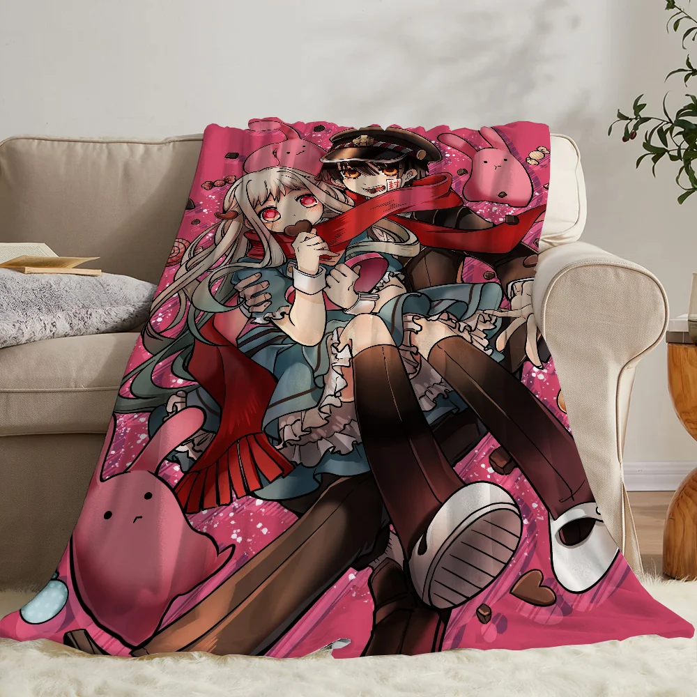 Hanako Kun Plush Blanket Bed Custom Blankets for Decorative Sofa Thin Wadding Blanket Oversized 200x300 Microfiber Bedding Throw 2