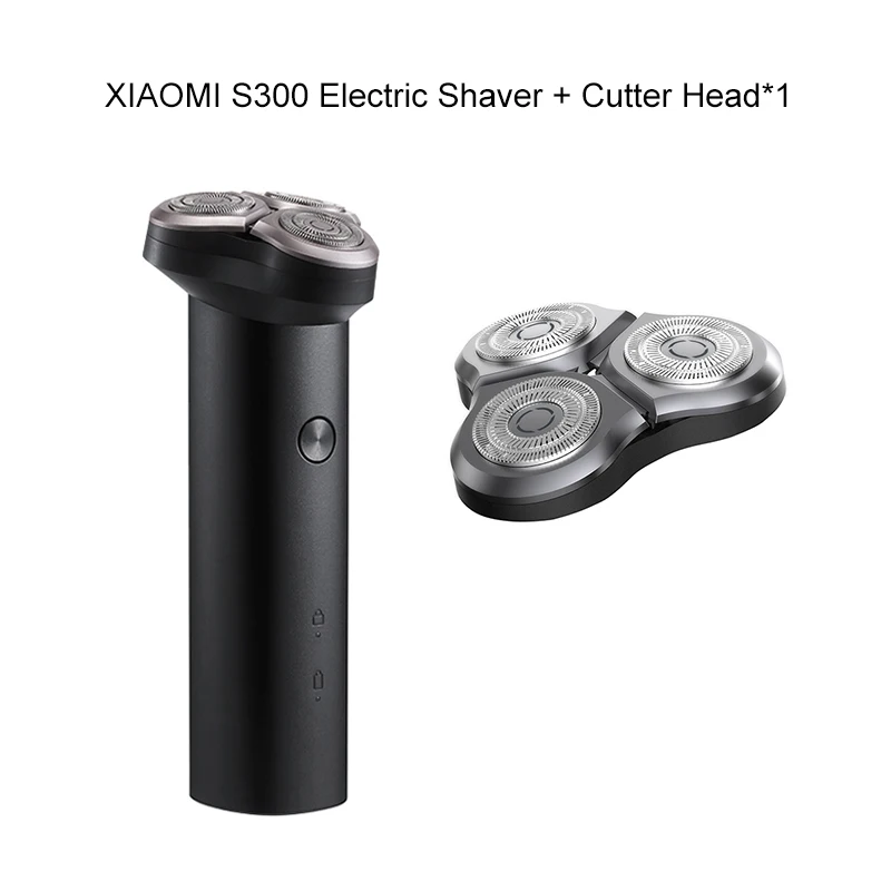 XIAOMI MIJIA Electric Shaver S600 Portable IPX7 Washable Men Electric Razor  Low Noise Beard Trimmer Cutter Ceramic Blade