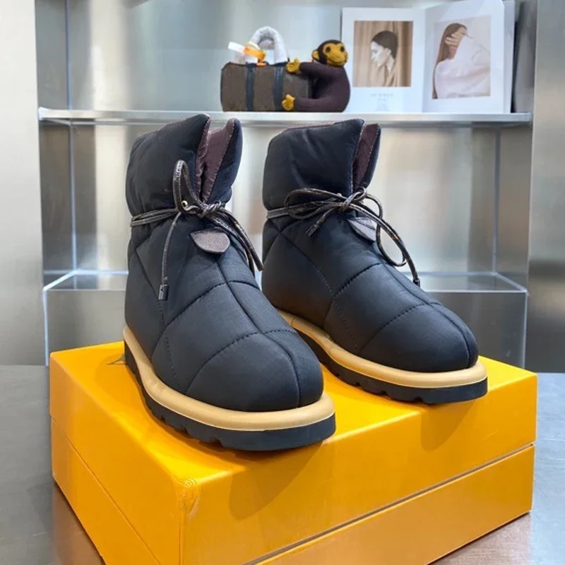 Boots Woman Winter 2022 New In Women Boots Fashion Warm Female Snow Boots Platform Casual Shoes Footwear Woman Winter 2023 Trend