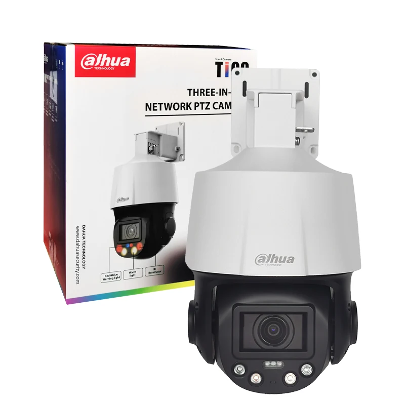 Dahua 4MP Smart Sound & Light Alarm PTZ Camera Outdoor Two-Way Talk IR 50m Optical Zoom SD3E405DB-GNY-A-PV1 SD3E410DB-GNY-A-PV1 6