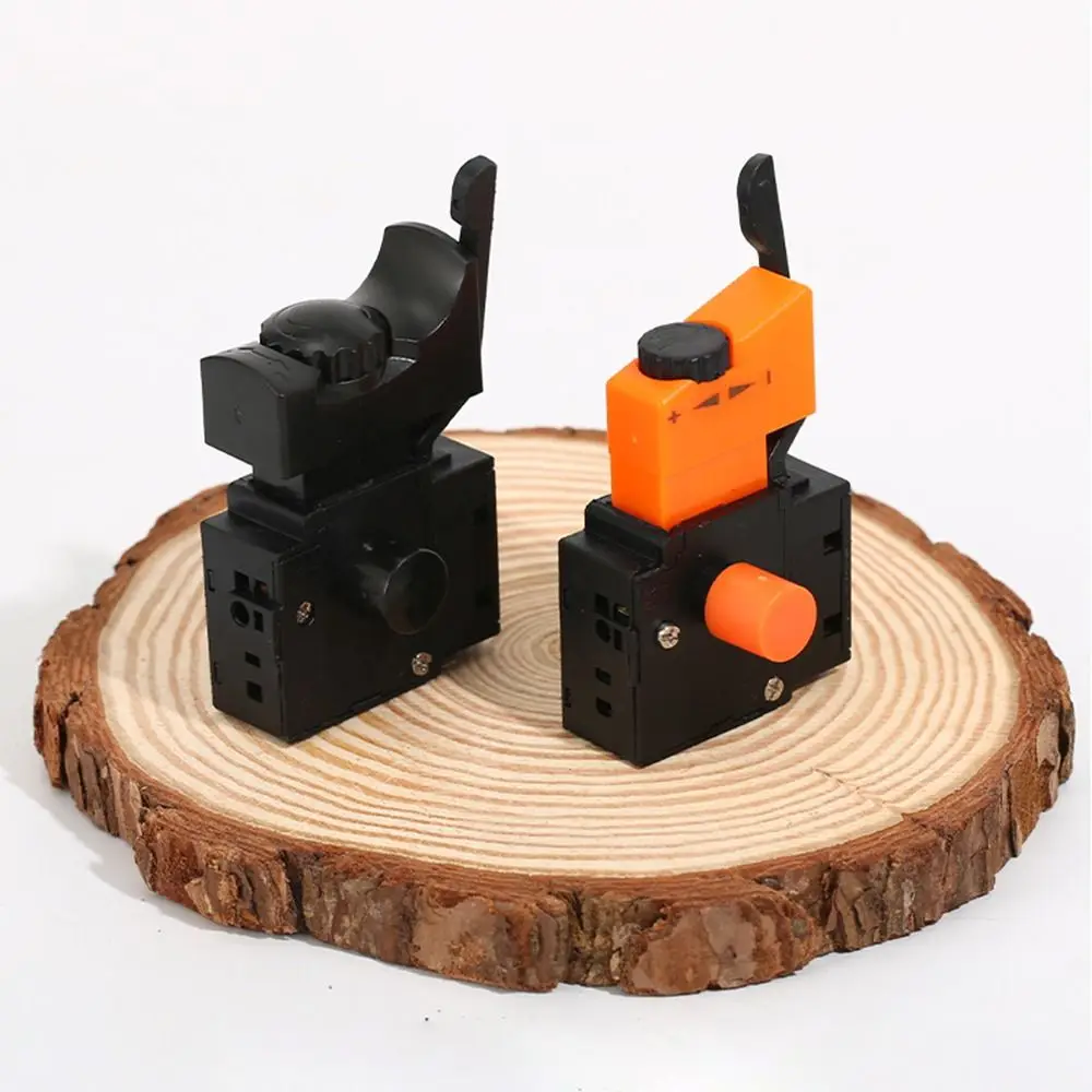 1ชิ้น Bor listrik ควบคุมความเร็วที่ทนทานสวิตช์เปิดสว่านปากกาไฟฟ้าสวิตช์ปรับได้ AC 220V/FA2 6A/61BEK 1