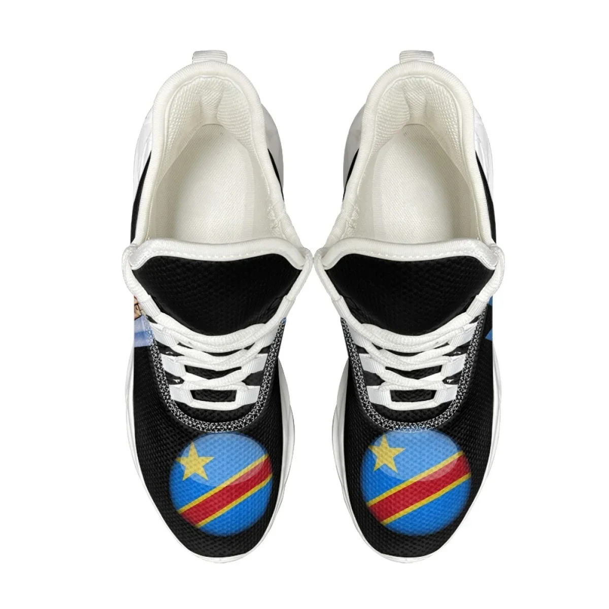 I Love Congo Designer Non-Slip Flat Shoes Summer Comfortable Outdoor Travel Sneakers Durable Basketball Shoes Female Footwear