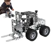 3D Metal Puzzle Car Model Kits Erector Set Trucks Series Model Kit Trucks Series Metal Construction Model Kit For Girls Boys 1