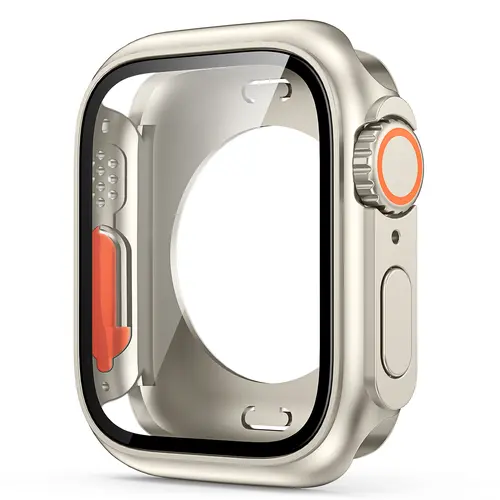 Screen Protector for Apple Watch 46mm 45mm 44mm 40 41 42mm Hard PC Front Rear Bumper Case iwatch 10 9 8 7 SE 6 5 Change To Ultra - Image 17
