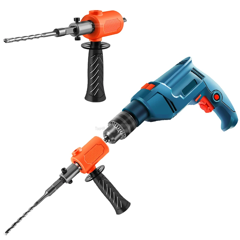 

Impact Electric Changed Hand Conversion Drill Head Electric to Punching Household Hammer Drill to Cement Concrete Wall Changed