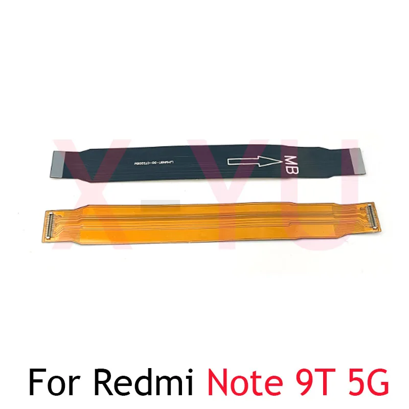 Mainboard Flex For Xiaomi Redmi Note 9S 9T 9 Pro Max 5G Main Board Motherboard Connector LCD Flex Cable