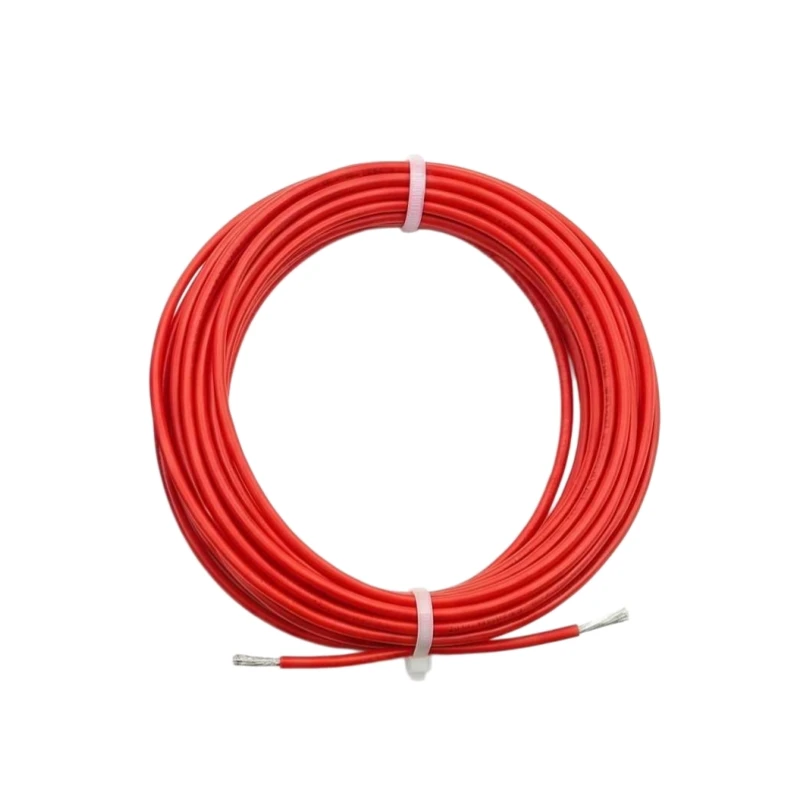 Premium Silicone Electric Wire - Soft, Flexible, High Temperature Resistant - 5 Meters/16.5ft