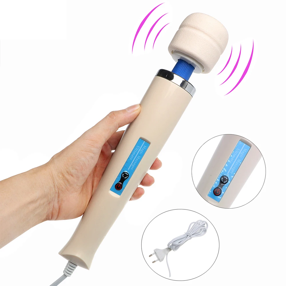 Magic Wand Vibrator For Women Clitoris And Nipple Stimulation_voghion.com