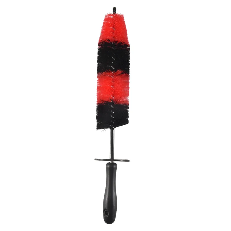 A96E-Car Wheel Wash Vehicle Car Motorcycle Wheel Tire Rim Scrub Brush Cleaner Washing Tool
