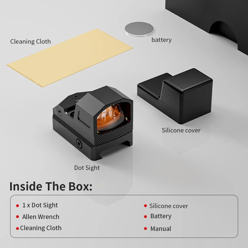 KF-20 Red Dot Aiming Multi-Grid MOJ Footprint Motion Sensor Compatible with G17 for Sports & Entertainment