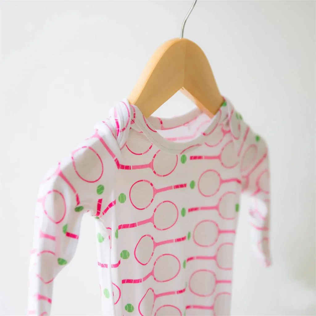 Newborn Sleep Bag Cartoon Comfortable Soft Knit Bamboo Baby Sleep Knotted Gown