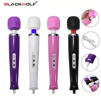 Black Wolf 10-Gang-AV-Vibrator, leistungsstarker Zauberstab, G-Punkt-Stimulation, Massagegerät, Klitoris-Vibratoren, Sexspielzeug für Frauen, Masturbation 1