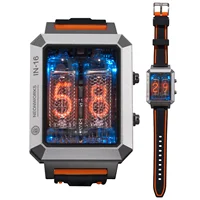 New CYBERPUNK Watch IN-16 Nixie Tube Watch Hour&Minute Display Wireless Charge 1